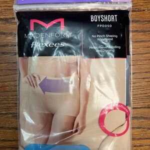 maidenform flexees shapewear XL NWT Boyshort